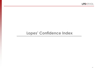 Lopes‟ Confidence Index
44
 