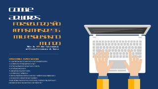 Google
Adwords
Porsegundo, são
feitasmaisde35
milpesquisasno
mundoMai s de 98% dos i nt ernaut as
ut i l i zam f errament a de busca
CONSULTORIA ESPECIALIZADA
•EstratégiadeCampanhaeabordagem
•Análisedepalavras-chave
•Desenvolvimentodeanúncios
•Gestãodaconta
•Criaçãodosbanners
•Análisedetráfego
•Otimizaçãoderesultadosetráfegoqualificado
•Acompanhamentodeverba
•Relatóriosemanalemensal, personalizadosde
acordocomacampanhaecliente
 
