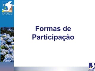 Estrutura – Stand Básico




                   Formas de
                  Participação
 