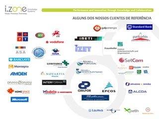 ALGUNS DOS NOSSOS CLIENTES DE REFERÊNCIA
 