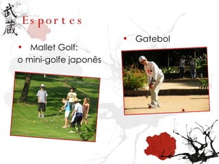 Esportes Gatebol Mallet Golf: o mini-golfe japonês 