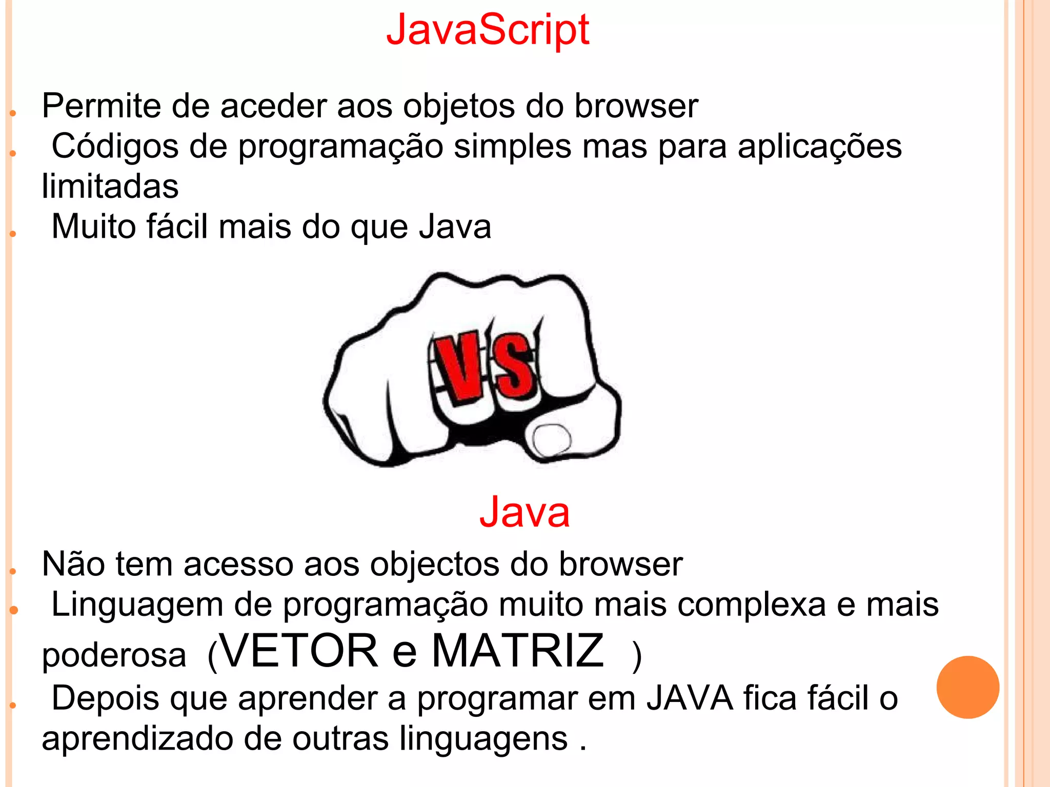 UM POUCO DE TEORIA OBJETO.
• Vejamos em primeiro uma ilustração dos diferentes objetos que
  uma página pode conter.




• Esta página aparece numa janela. É o objeto janela.
 