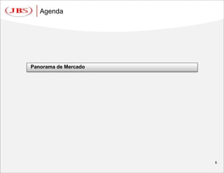 Agenda




Panorama de Mercado




                      6
 