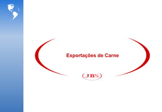 Exportações de Carne
 