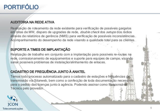 Carta De Apresentação De Empresa De Telecomunicações
