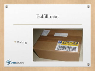 Fulfillment
 