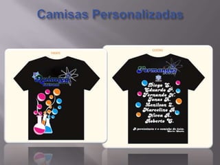 Camisas Personalizadas