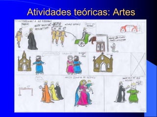 Atividades teóricas: Artes
 