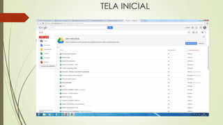 TELA INICIAL 
 