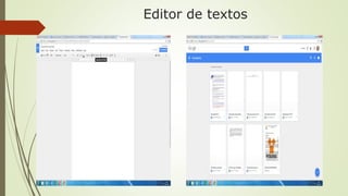 Editor de textos 
 