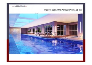 PISCINA COBERTA E AQUECIDA RAIA DE 25m
 