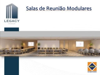Salas de Reunião Modulares
 