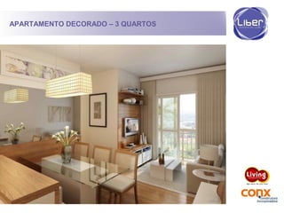 APARTAMENTO DECORADO – 3 QUARTOS
 