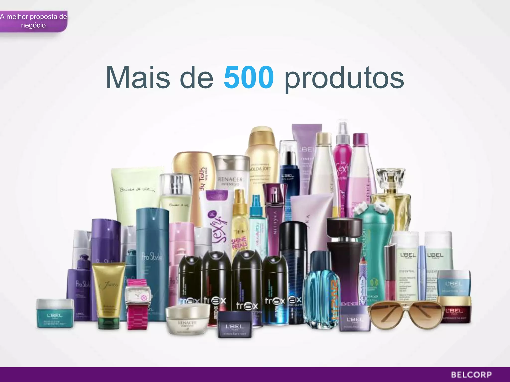 A melhor proposta de
      negócio




                       Mais de 500 produtos




                                              39
 