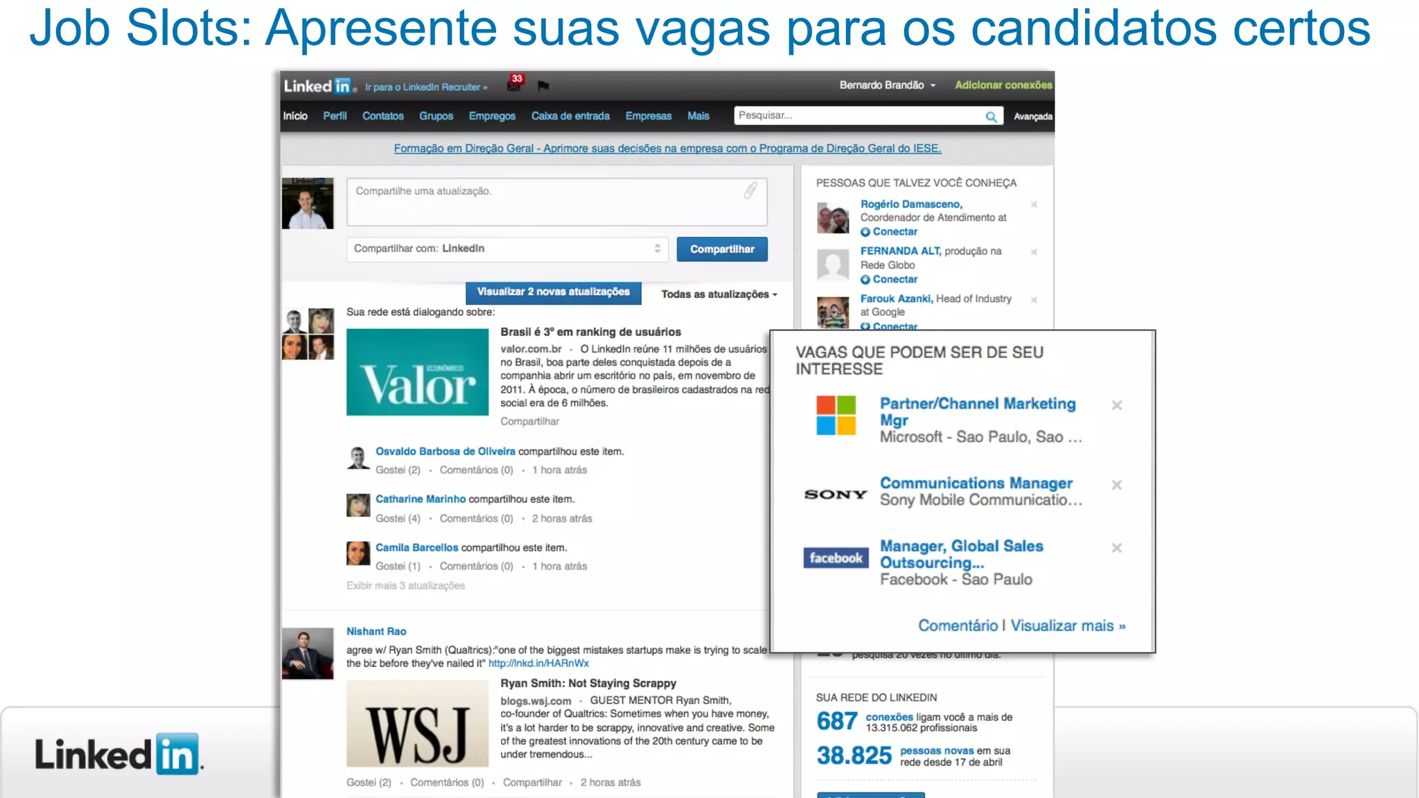 Job Slots: Apresente suas vagas para os candidatos certos
 