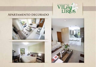 Apartamento decorado
 