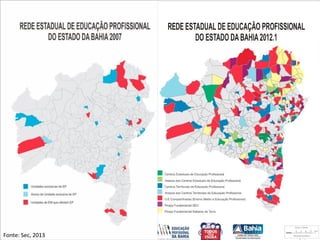 Fonte: Sec, 2013
 