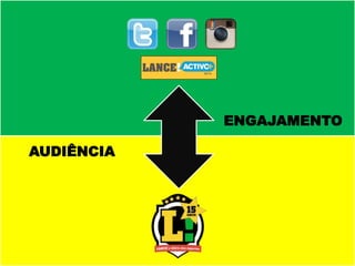 ENGAJAMENTO
AUDIÊNCIA
 