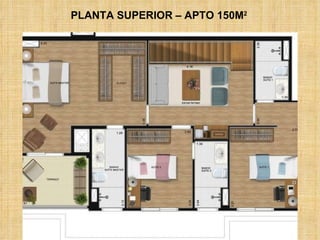 PLANTA SUPERIOR – APTO 150M 2 