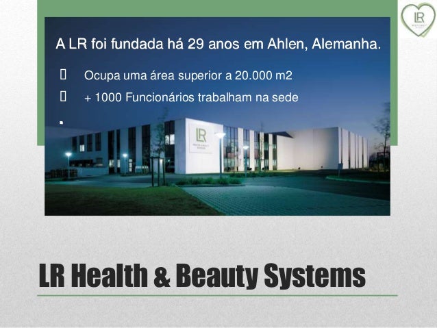 Apresentação LR Health & Beauty System