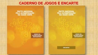 CADERNO DE JOGOS E ENCARTE
 