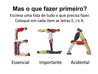 Não basta eficiência:é preciso eficácia.Eficiênciaé fazer as coisas corretamente.Eficáciaé fazer corretamente E com bons resultados.
