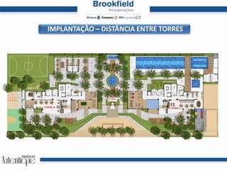 IMPLANTAÇÃO – DISTÂNCIA ENTRE TORRES