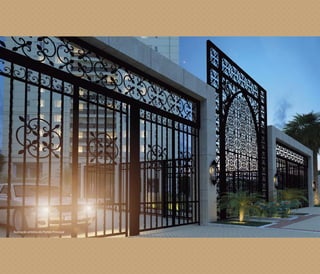 Ilustração artística do Portão Principal
 