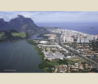Foto aérea da Barra da Tijuca
 