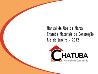Manual de marca Chatuba