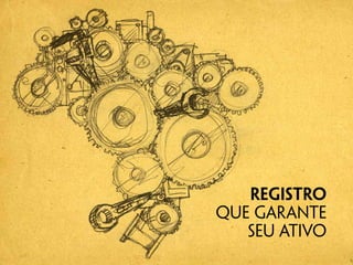REGISTRO
QUE GARANTE
SEU ATIVO
 