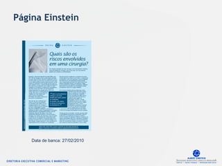 Página Einstein
Data de banca: 27/02/2010
 