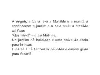 Apresentação matilde vai pr o ji