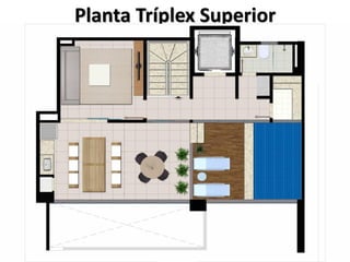 Planta Tríplex Superior
 