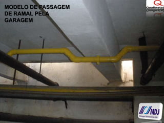 MODELO DE PASSAGEM DE RAMAL PELA GARAGEM