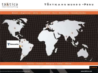 Táktica no mundo - Peru < BACK 