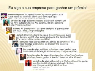  Seu objetivo: 1 milhão de espectadores em 1 ano;