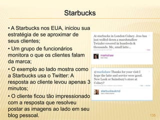 63Uso das Redes Sociais no Brasil75% dos acessos ao Orkut são feitos no Brasil; 33,1 visitas por usuário, por mês;66% dos usuários tem mais de 25 anos.Crescimento de 21% em 2009