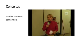 Conceitos
- Relacionamento
com a mídia
 
