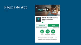 Página do App
 