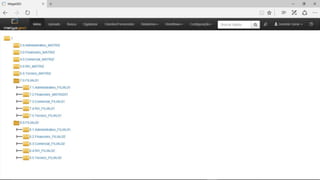 LOGIN
O acesso é feito através de um brouser
através do login e senha para garantir o
máximo de segurança e controle.
 