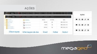 AÇÕES
Observaçoes Informaçoes do doc Email Editar Excluir
 