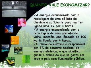 melhoria das condiçõesambientais;