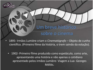 Uso de filmes na aula de história. O uso de filme no ensino de História