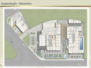 Implantação - Mezanino
 