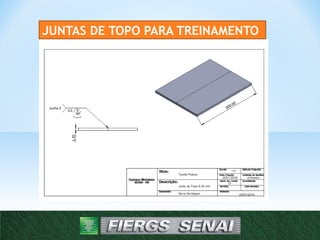 JUNTAS DE TOPO PARA TREINAMENTO
 