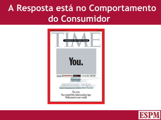 A Resposta está no Comportamento do Consumidor  Versão: Janeiro 2007  Autor: Prof. Sandro Magaldi 