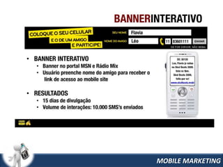 MOBILE MARKETING
 