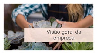 Visão geral da
empresa
 