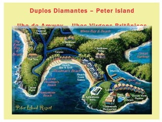 Duplos Diamantes – Peter   Island Ilha da Amway – Ilhas Virgens Britânicas 